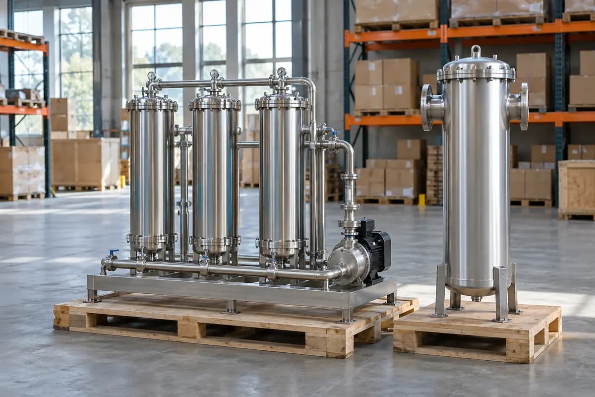 Фильтрационная установка с мембранами и газовый фильтр